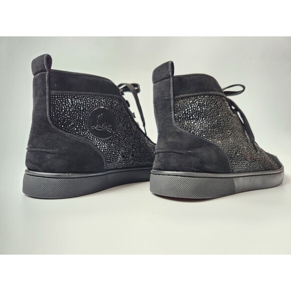 Christian Louboutin Shoes Men Size 14 Preppy Luxury‎ Gothic Rhinestone Punk Edgy - Picture 3 of 12